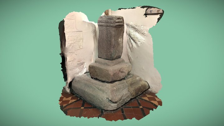 Roman altar 3D Model