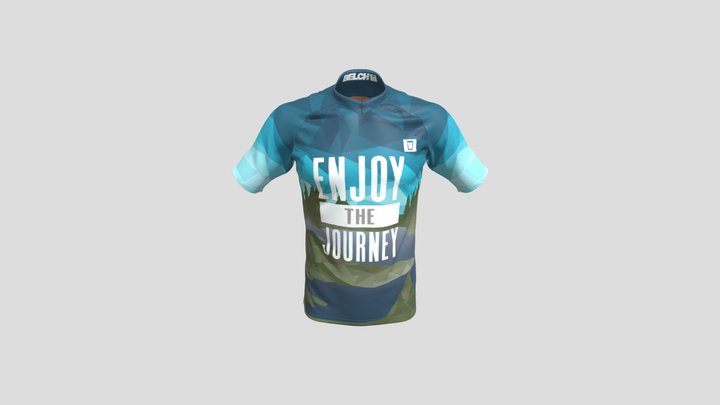 Copper Trail MTB Jersey 3D Model