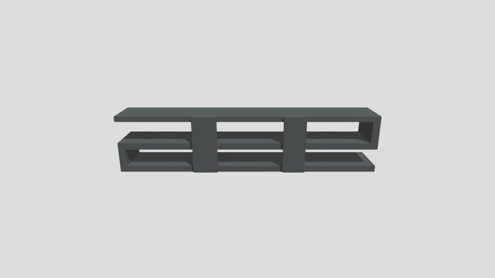 Modern table 3D Model
