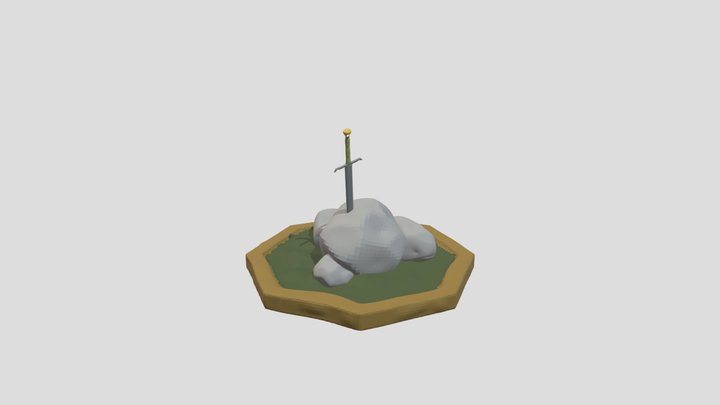 king arthur 3D Model