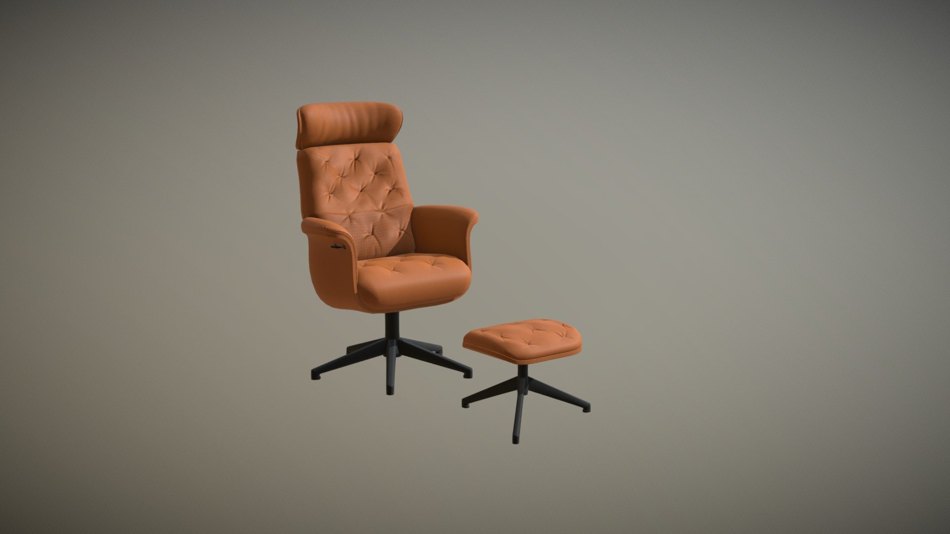 Armchair and Foot rest