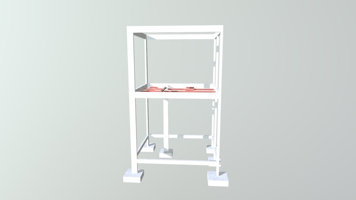 Reforço Estrutural - Residencial L&E 3D Model