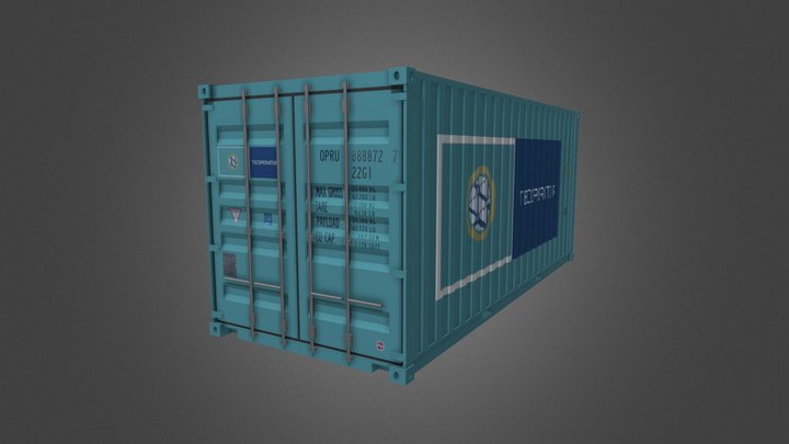 Container 3D Model