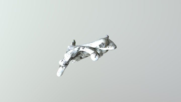 Koń na Ursynowie 3D Model
