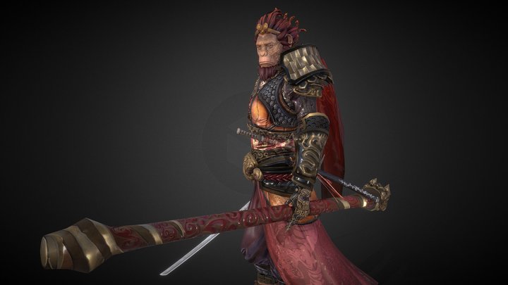 Wukong, Journey The West 3D Model