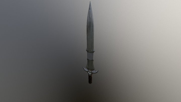 Dragon Sword 3D Model