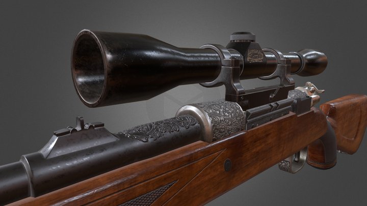 Winchester 270 3D Model