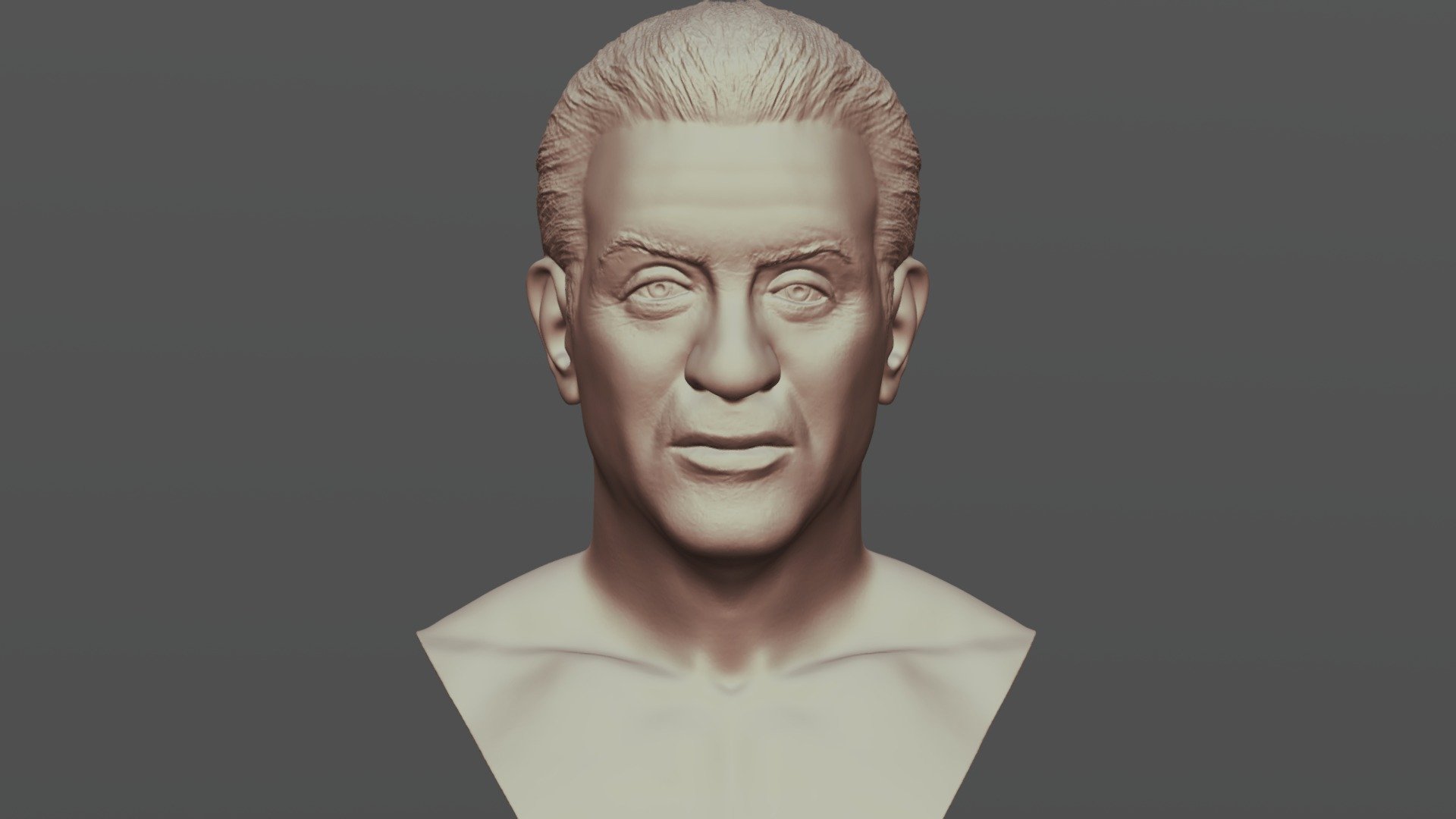 Rocky Balboa Stallone bust for 3D printing
