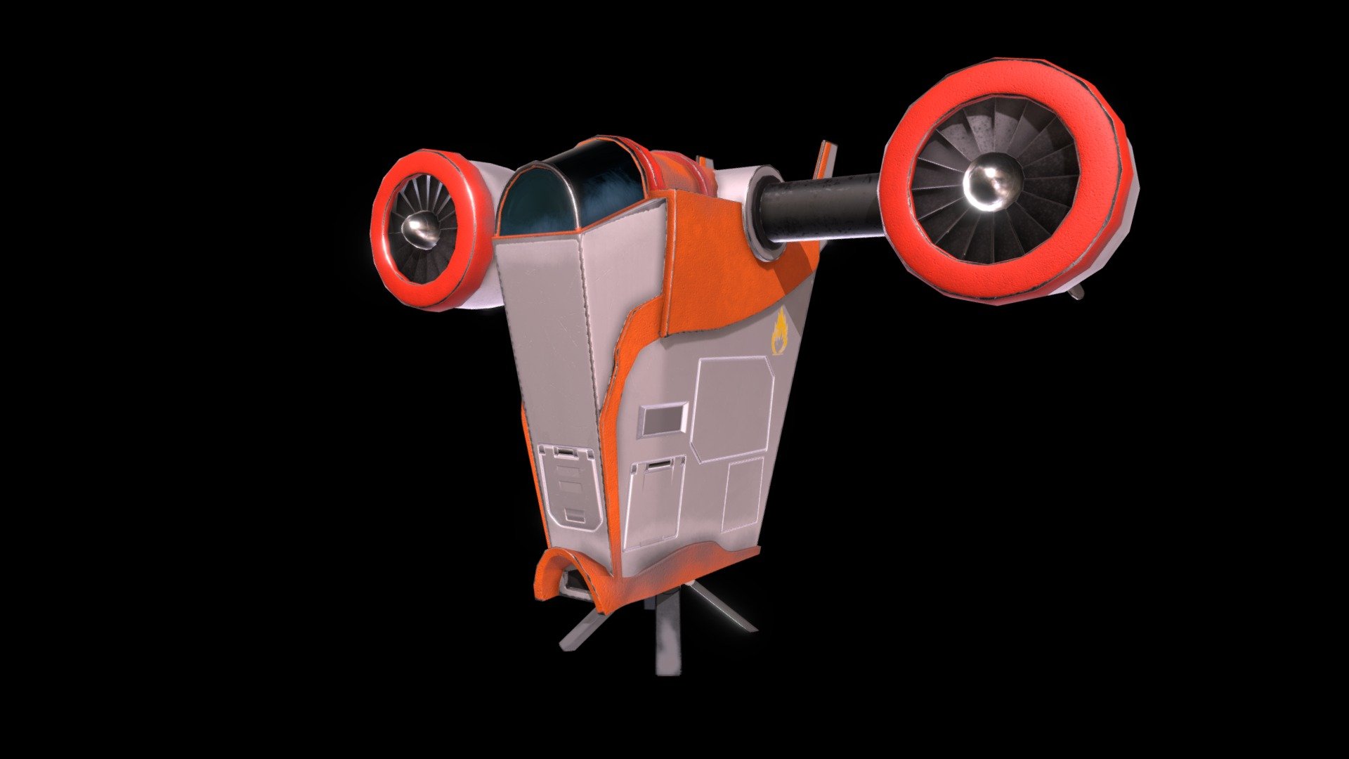 space Ship - 3D model by cglead [847644b] - Sketchfab