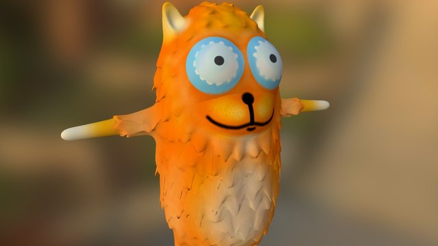 Just a Cat 3D Model