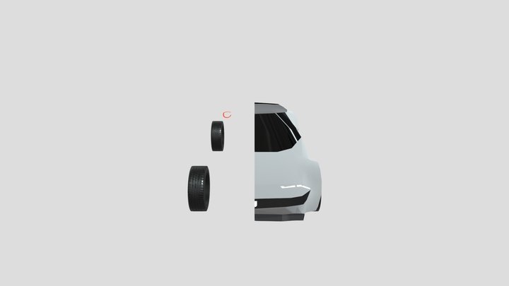 Lancia Mid Engine 3D Model