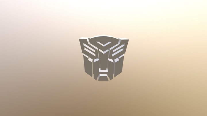 Transformer Logo 3D Model