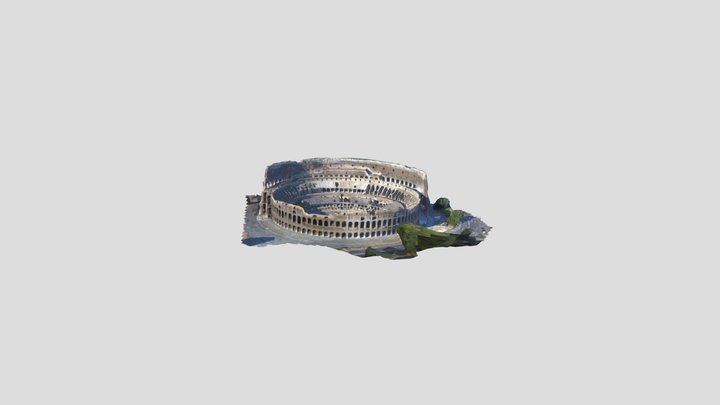 colosseo-flavian-amphitheatre-drone (1) 3D Model
