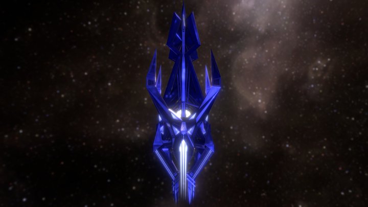 Drej Mothership "Alahenena" from "TITAN [A.E.]" 3D Model
