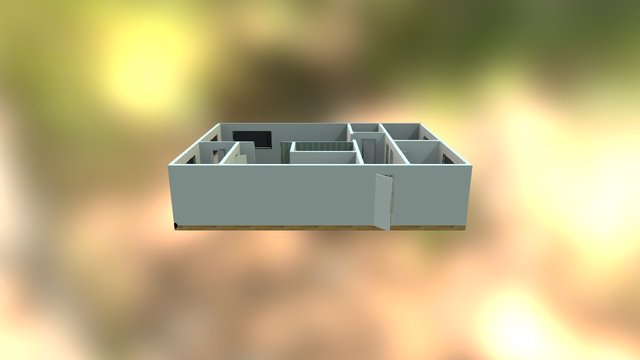 Small Apartment 3D Model