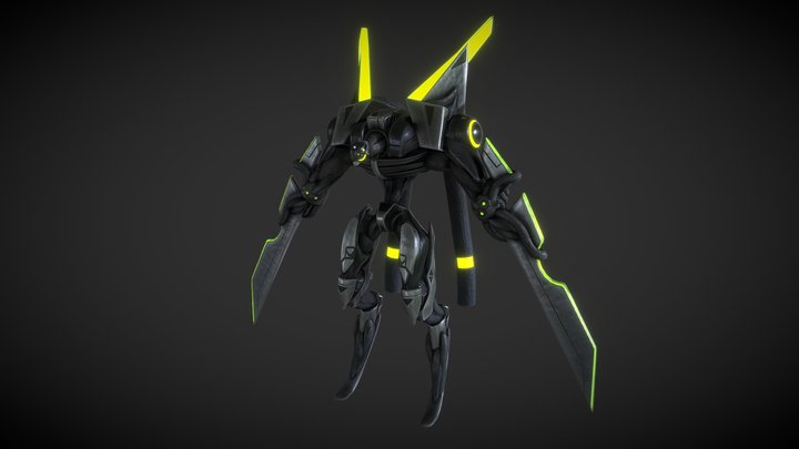 Aeon Wars: Arkosys - Striker 3D Model