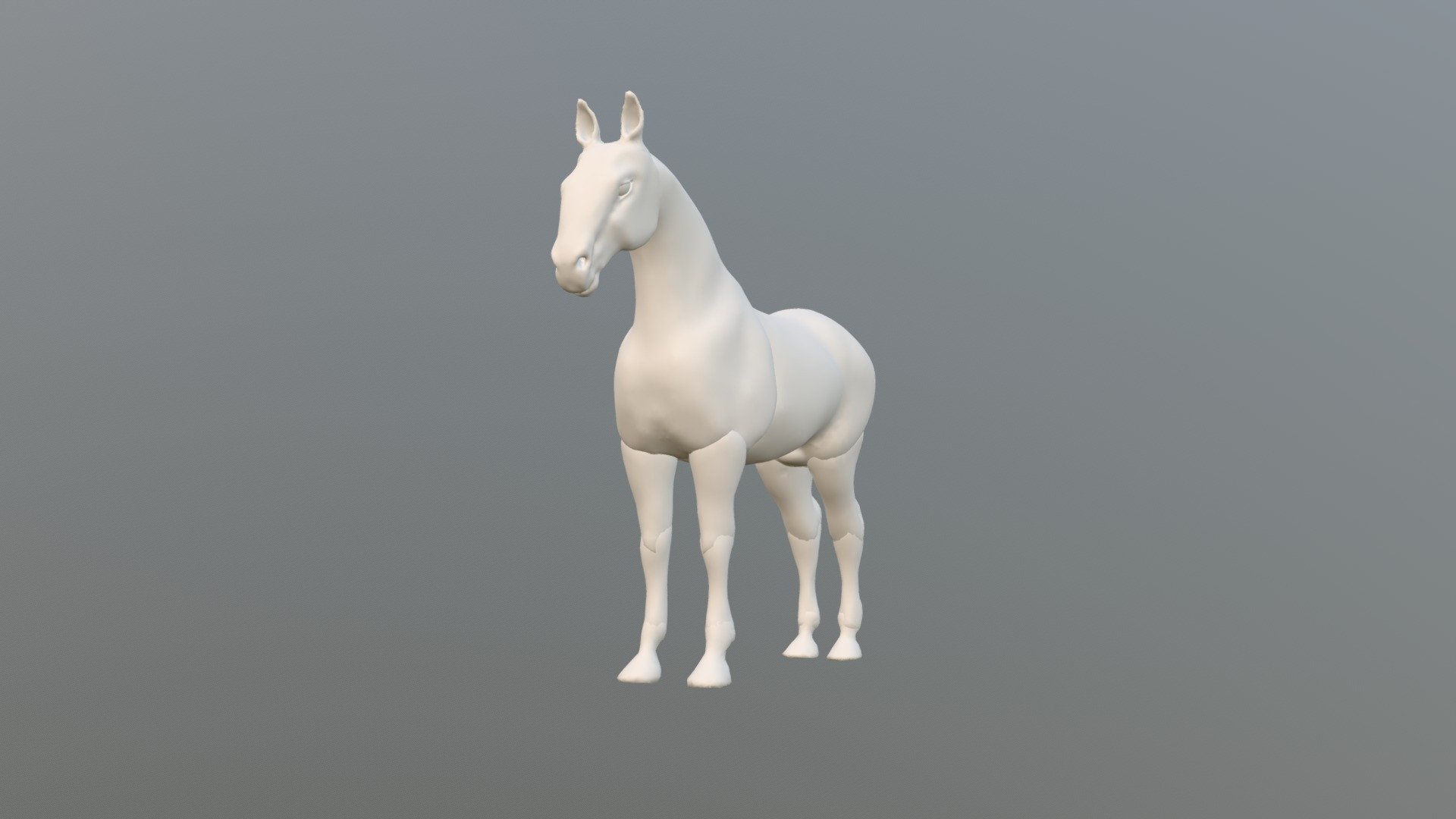 Horse Not Textured