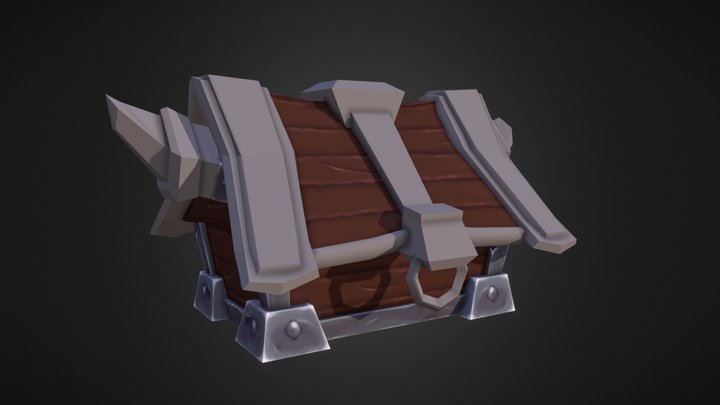 DAE - WarChest Texture WIP 3D Model