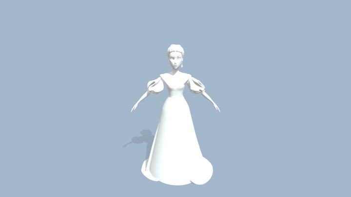 Blondie 3D Model
