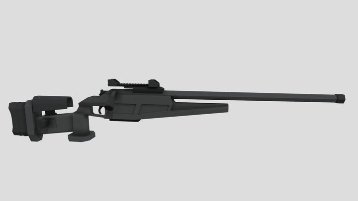 Blaser R93 Tactical 3D Model