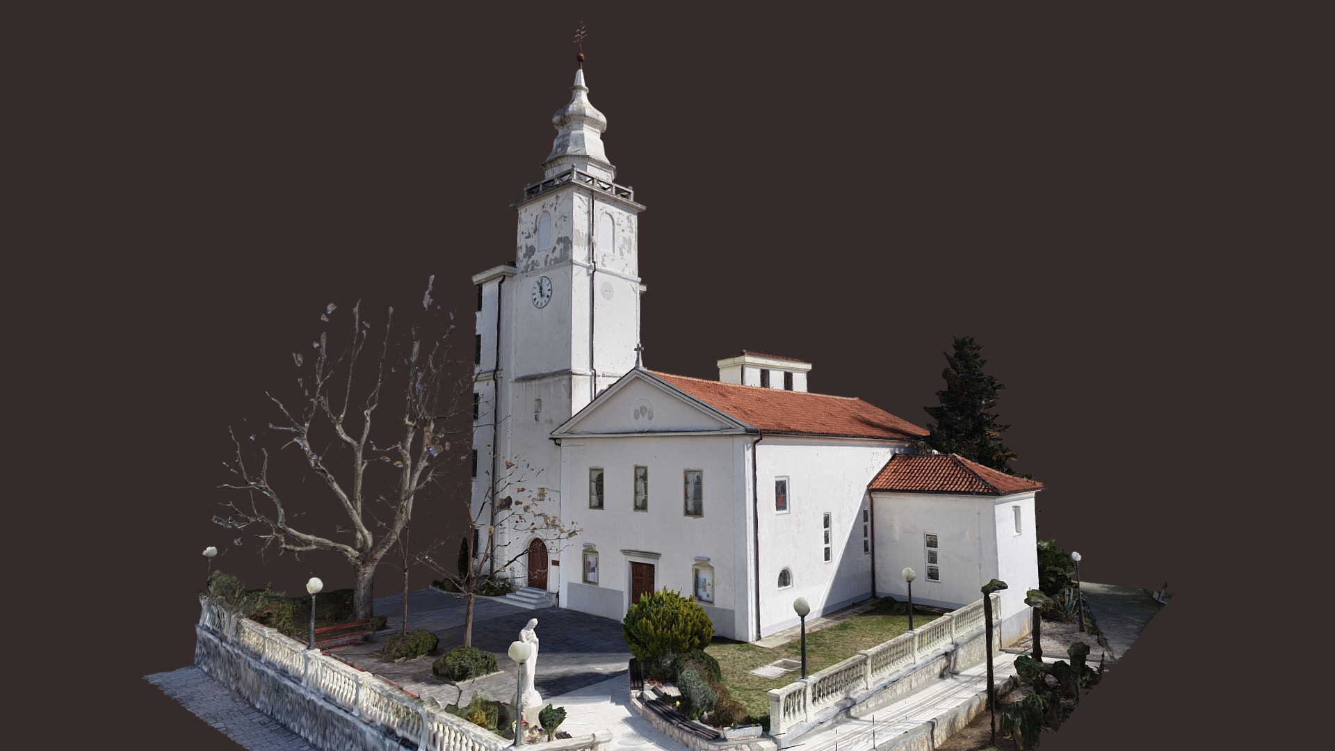 Church of the Assumption of Blessed Virgin Mary - 3D model by VEKTRA
