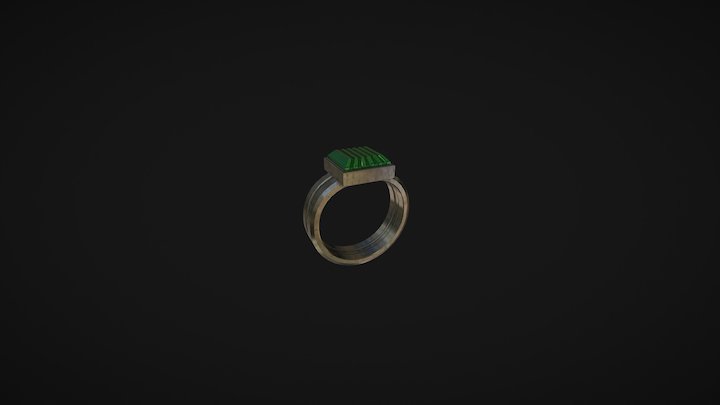 Yaa Kajiso: Snake Ring 3D Model