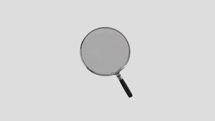 Physically Based Rendering Magnifier (glTF) 3D Model