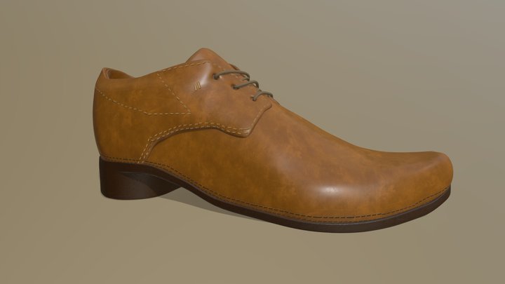 Formal Shoes 3D Model