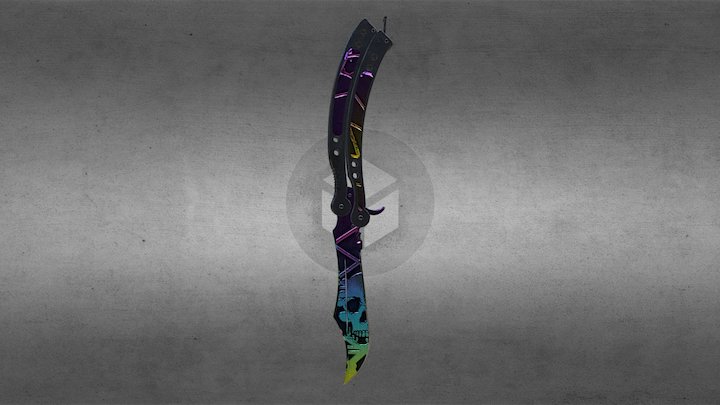 Bali acid etched, Ti coat 3D Model