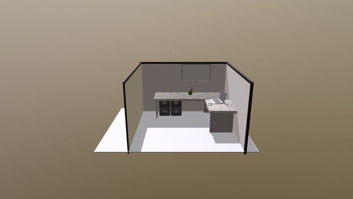 officecubicle final 3D Model