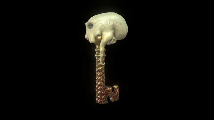 Octopus Key 3D Model
