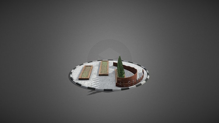 Rotonda Algemesí 3D Model