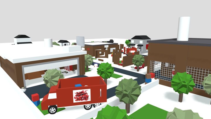 pizza place (ruined) – Modello 3D gratuito STL