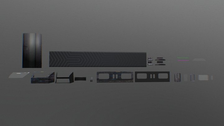Metro 3D Model