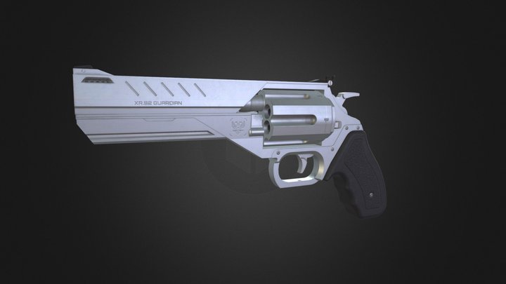 Revolver Concept 3D Model