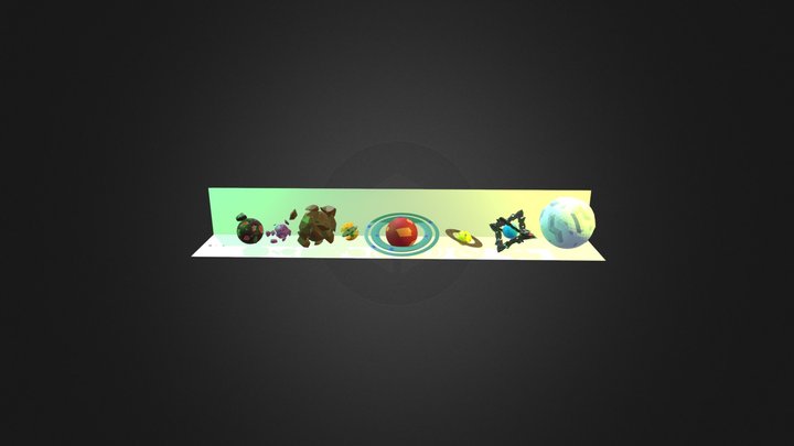 Universe 2 Models 3D Model