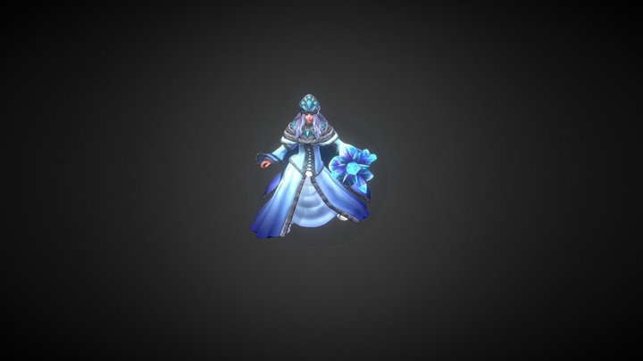 Sculptress of Mirrors (set for dota2 workshop) 3D Model