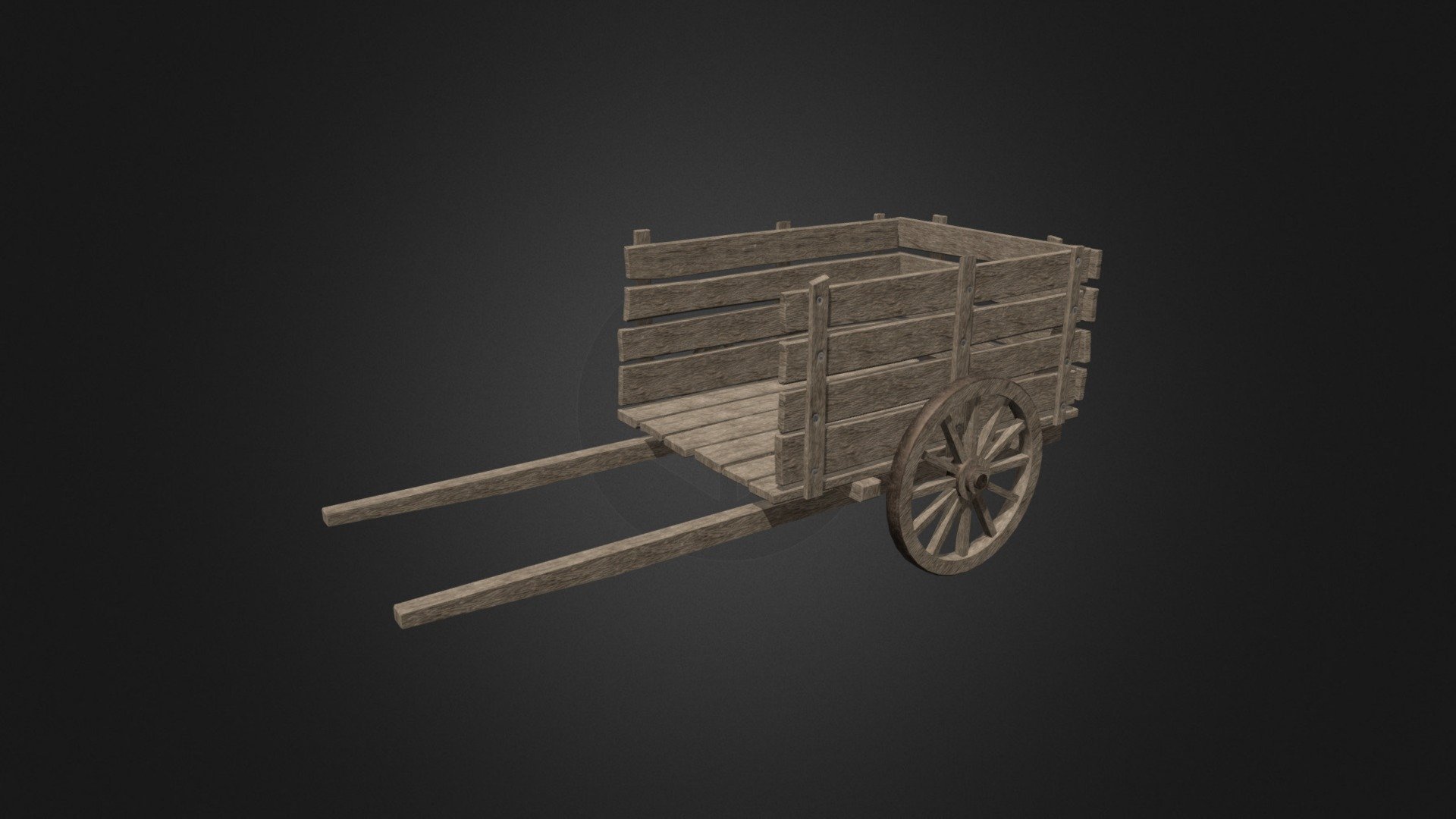 Wooden Cart