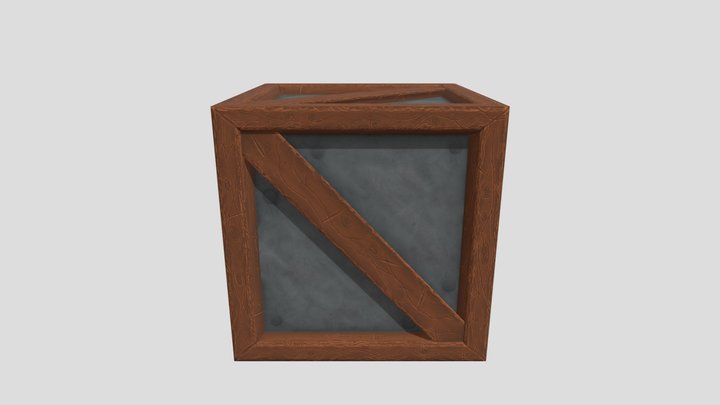 stylized box 3D Model