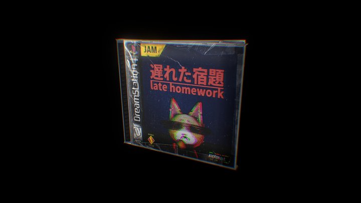遅れた宿題 Late Homework 3D Model