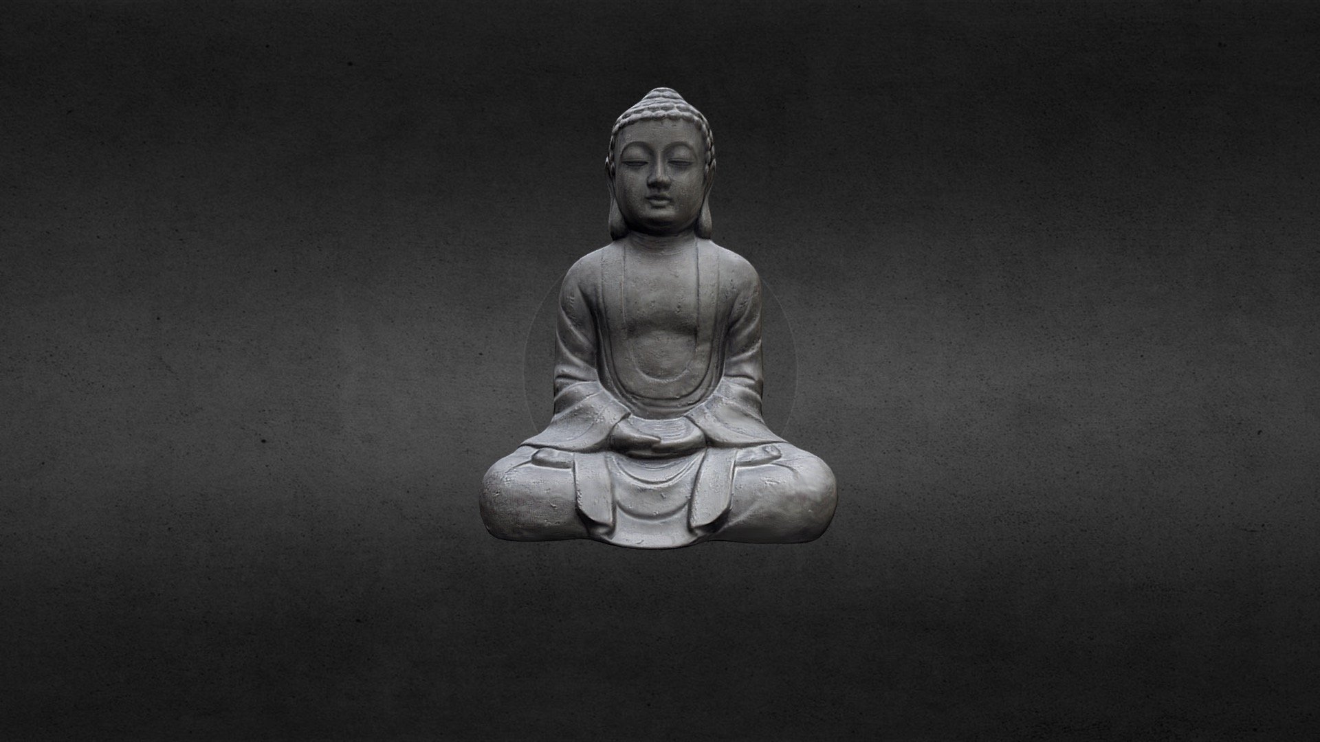 Sitting Bouddha statue