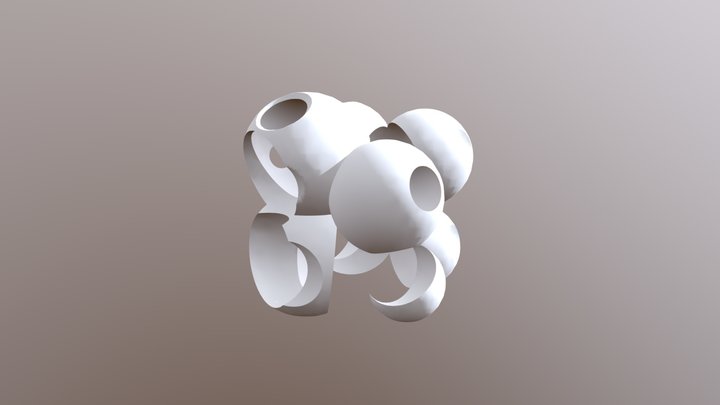 BOOLEAN 3D 3D Model