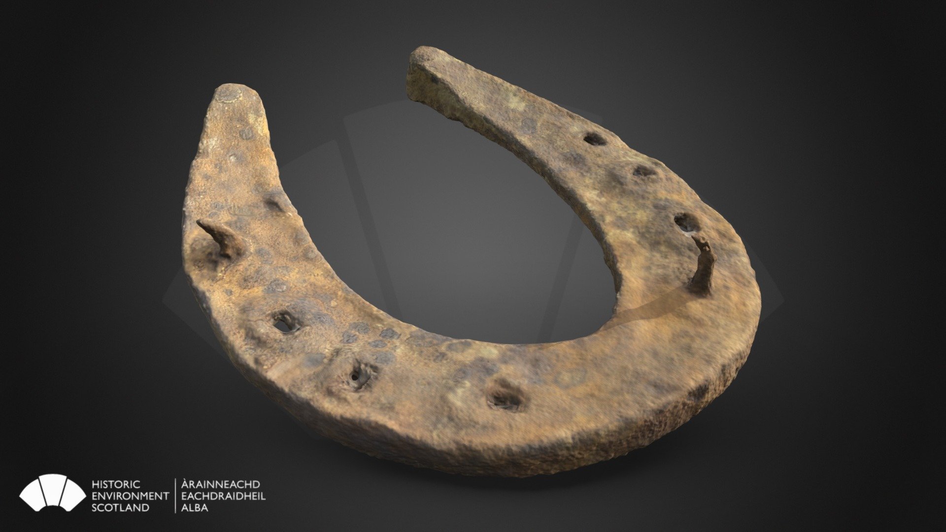 Horseshoe, Caerlaverock Castle