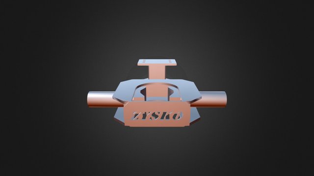 Гидравлический зажим ГЗ-2а2 3D Model