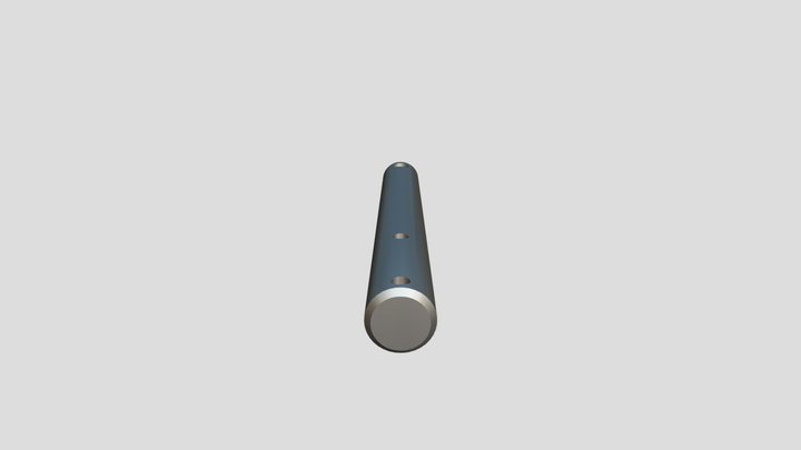 PMC0722640 | 22mm 640*3 Delik Hidrolik Kol Pimi 3D Model