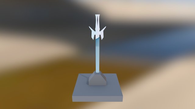 Espada rediseñada 3D Model