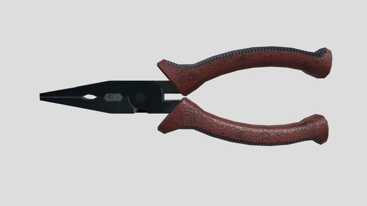 008_MechanicalDetails_Needle Nose Plier_Animated
