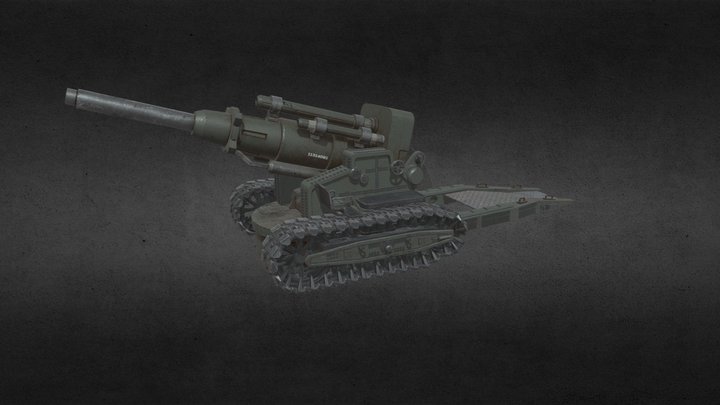 Artillery_Weapon3 3D Model