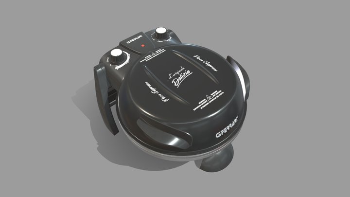 Electric Pizza Maker 3D Model