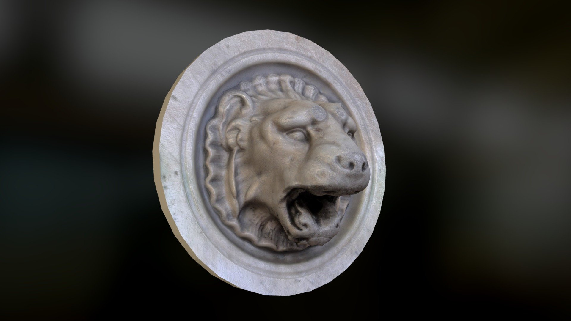 Lion Fountain, British Museum, London, UK